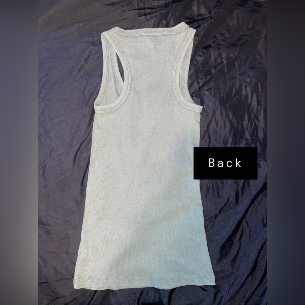 Light green button up American eagle/Arie tank tops.